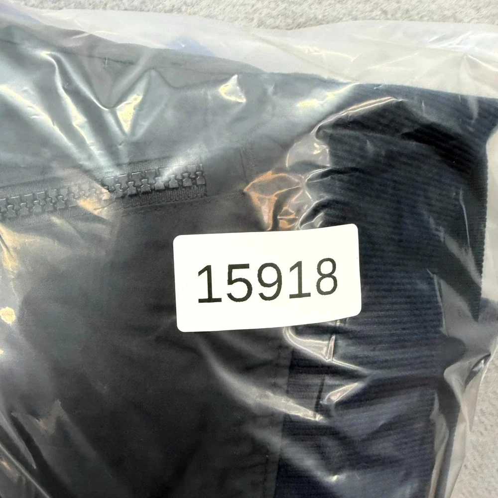 L.L.‎ Bean Warm-Up Insulated Jacket Kids S8 Blue Black Outerwear Hooded Full Zip